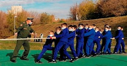 Первенство по перетягиванию каната