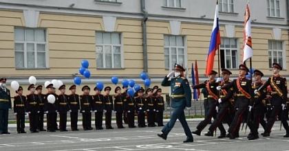 Московские суворовцы отметили день знаний