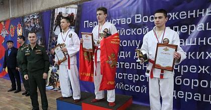 Московские суворовцы вновь призеры армейского рукопашного боя
