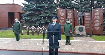 Московские суворовцы отмечают 290-летие генералиссимуса А.В. Суворова